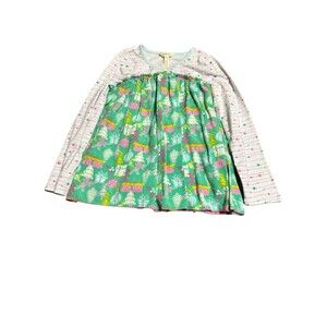 Matilda Jane Wondermint Christmas Size 8 Winter Dreamscape Ornament Top
